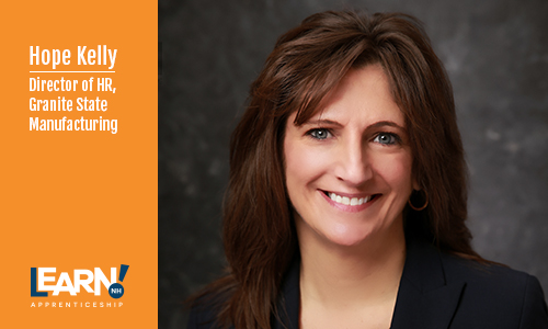 Hope Kelly SPHR, SHRM-SCP, Director of Human Resources at Granite State Manufacturing