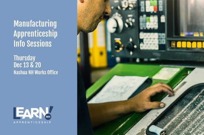 Manufacturing Apprenticeship Info Sessions
